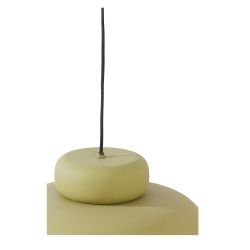 Suspension TOFF vert olive mat Ø39x20 cm