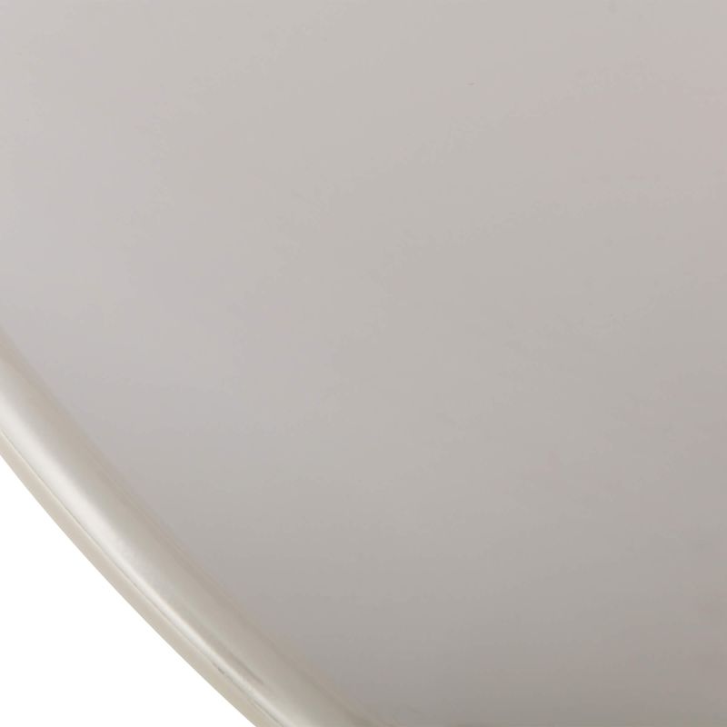 Table de séjour NORI laquée brillante beige 200cm