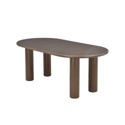 Table de séjour NORI laquée brillante verte 200cm