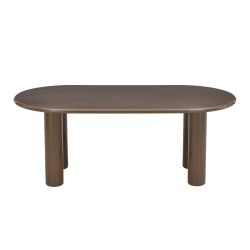 Table de séjour NORI laquée brillante verte 200cm