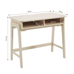 Bureau enfant ELLI beige 90cm