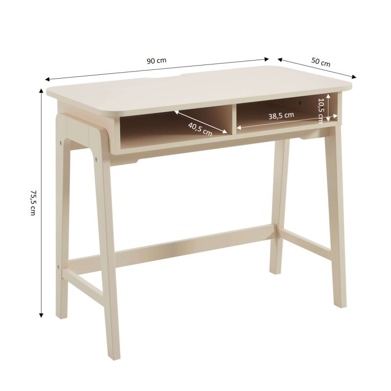 Bureau enfant ELLI beige 90cm
