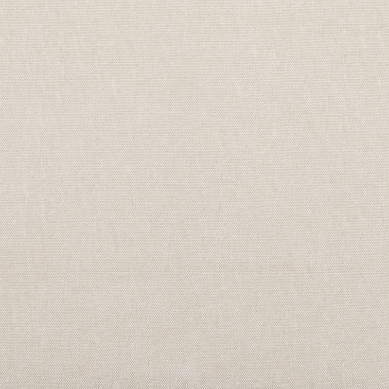 Lot de 2 chaises JACK tissu écru pieds métal chromé