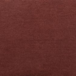 Lot de 2 chaises JACK tissu bordeaux pieds métal chromé