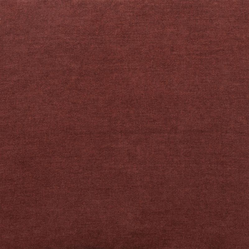 Lot de 2 chaises JACK tissu bordeaux pieds métal chromé