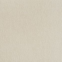 Lot de 2 fauteuils repas IVAN tissu beige glacé pieds métal beige