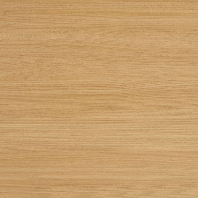 Table à manger ronde VASSI effet chêne 100cm