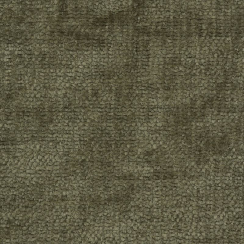 Canapé droit convertible CARLOTTA 3 places tissu chenille vert kaki