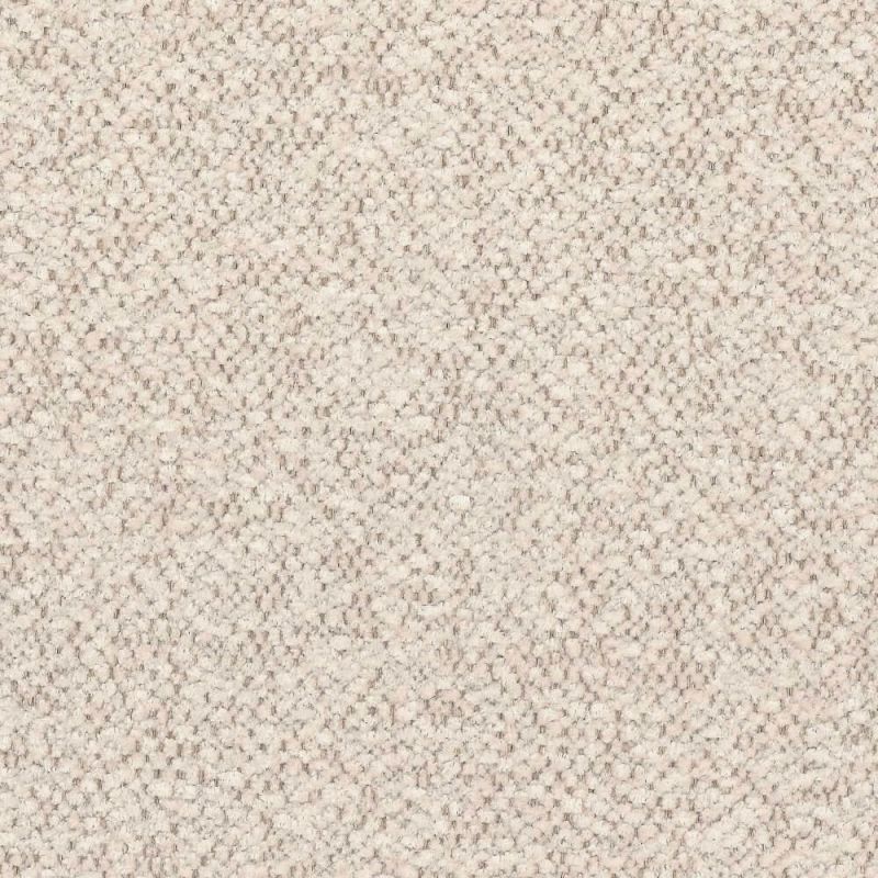 Canapé d'angle gauche convertible CARLOTTA 4 places tissu bouclette grège