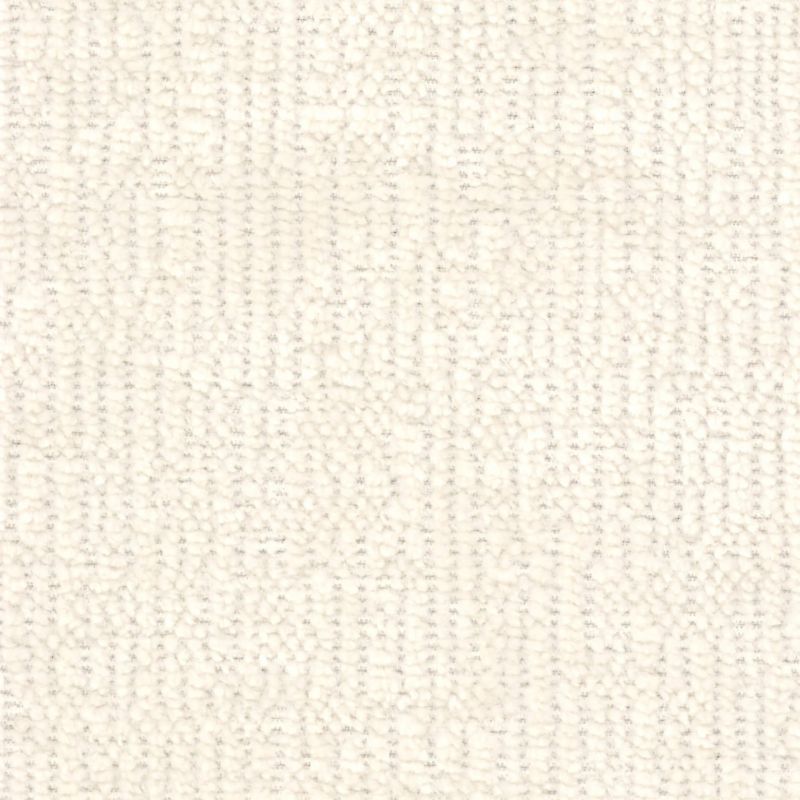 Canapé d'angle gauche convertible CARLOTTA 4 places tissu chenille écru