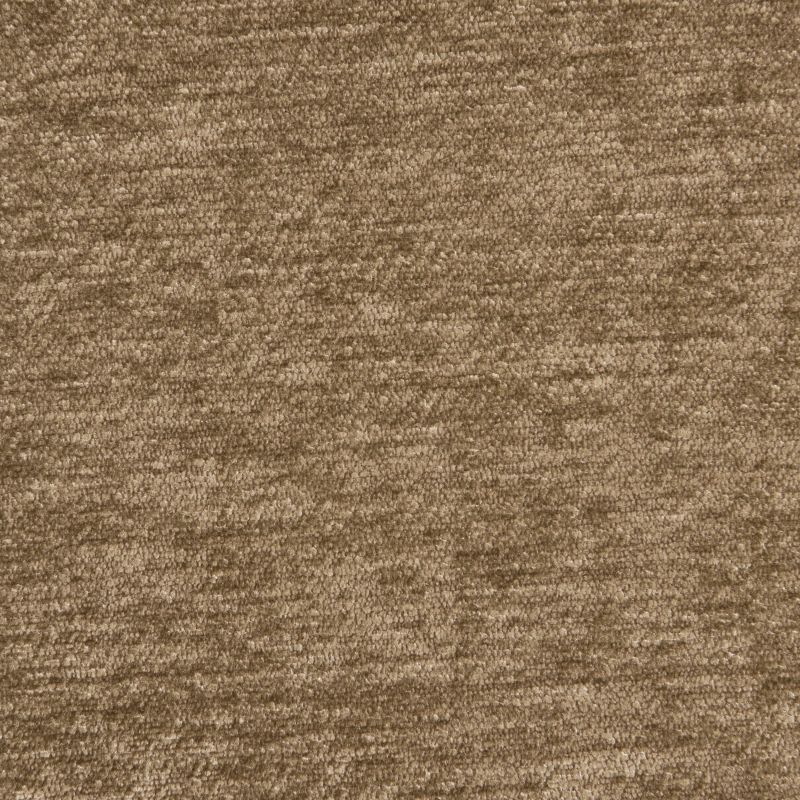 Canapé d'angle convertible et réversible LIVIO 4 places tissu marron