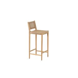 Lot de 2 tabourets de bar NURI hauteur d'assise 75 cm