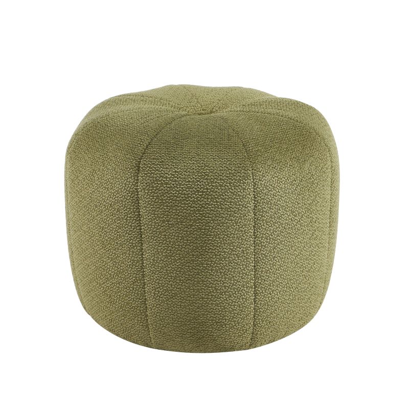 Pouf ASSA tissu kaki