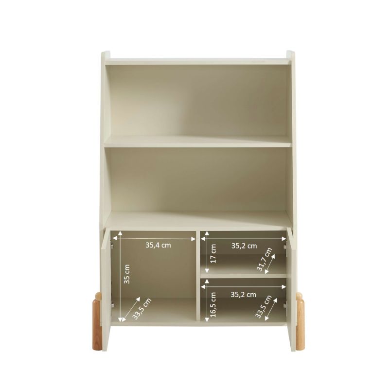 Bibliothèque enfant MONA beige