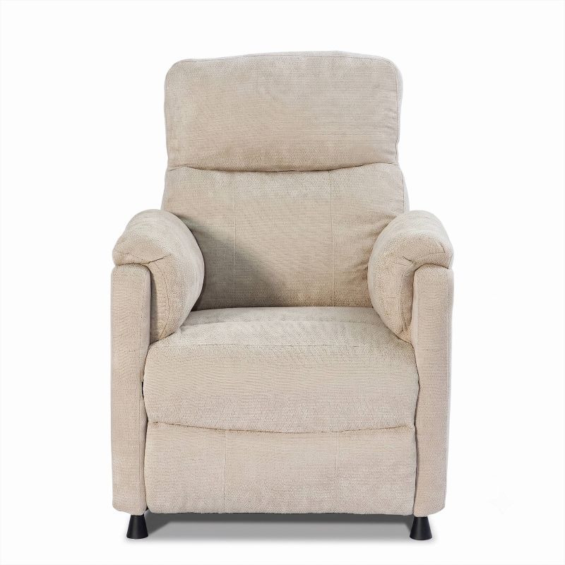 Fauteuil relax électrique PROCYON 1 place tissu beige