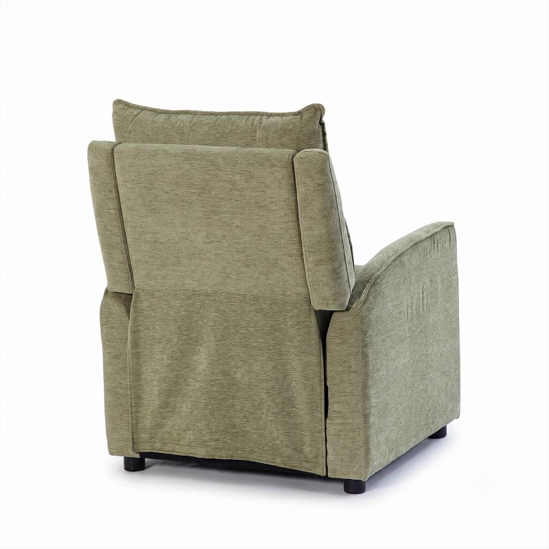 Fauteuil relax massant électrique EUPHOR 1 place tissu vert