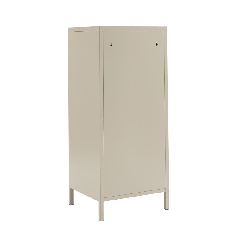 Caisson de bureau PANTONE métal taupe 3 tiroirs h105cm