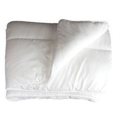 Couette CONFORT 220x240 cm blanche 2 personnes