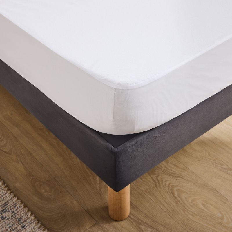 Protège-matelas PONNY 90x190 cm blanc