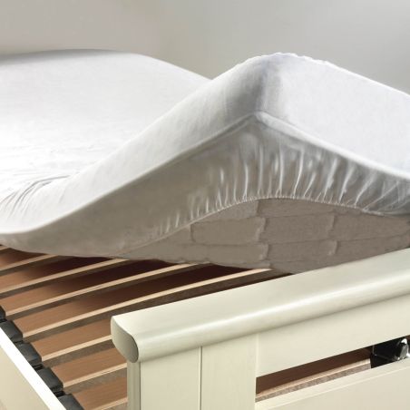 Protège-matelas PONNY 90x190 cm blanc