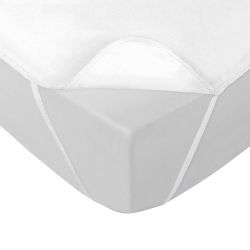 Alèse imperméable avec élastiques SHELLY 160x200 cm blanche