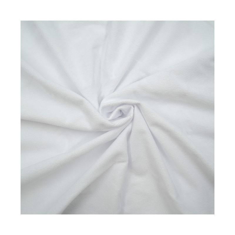 Alèse imperméable avec élastiques SHELLY 180x200 cm blanche