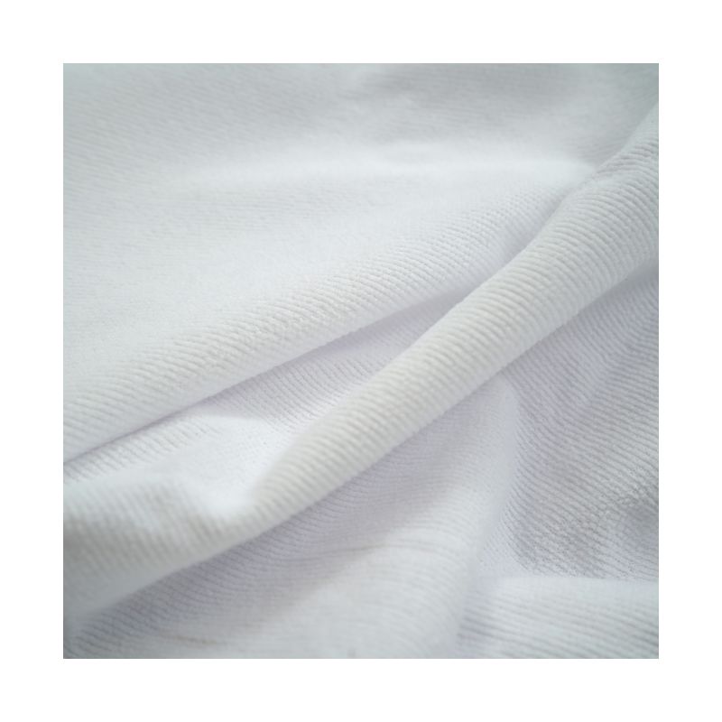 Alèse imperméable avec élastiques SHELLY 90x190 cm blanche