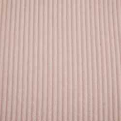 Fauteuil convertible compressé NYX en mousse 1 place velours côtelé rose
