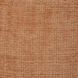 Canapé d'angle modulable ALENO 4 places tissu velours texturé terracotta