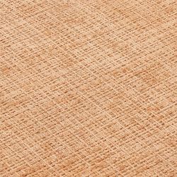 Canapé d'angle convertible et réversible JONEA 4 places tissu texturé terracotta
