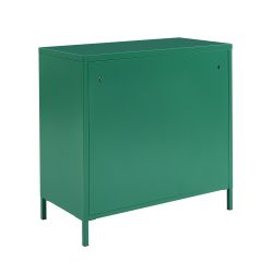 Commode PANTONE 4 tiroirs métal émeraude 80cm