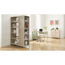 Commode PANTONE 4 tiroirs métal rose blush 80cm