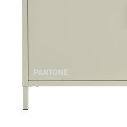 Buffet PANTONE 3 portes métal beige sable 160cm