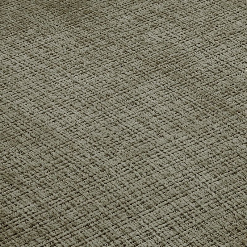 Canapé d'angle convertible et réversible JONEA 4 places tissu texturé vert