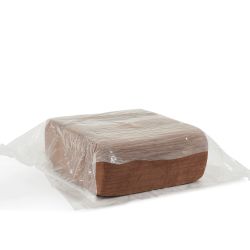 Pouf PANTONE 1 place tissu terracotta