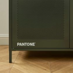 Armoire PANTONE métal vert olive 2 portes