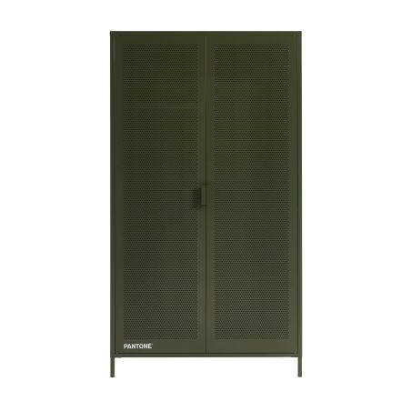 Armoire PANTONE métal vert olive 2 portes
