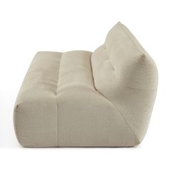 Banquette PANTONE 2 places tissu beige