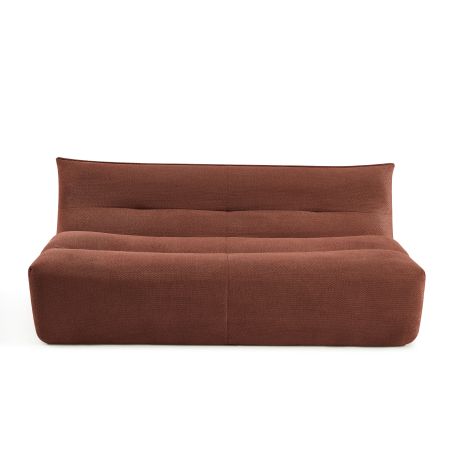Banquette PANTONE 2 places tissu bordeaux