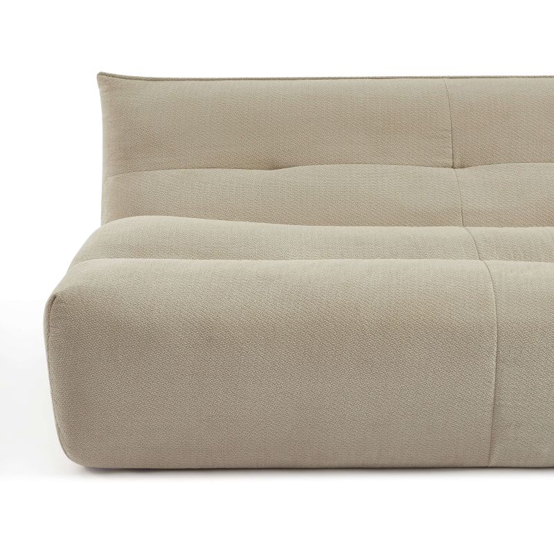 Banquette PANTONE 2 places tissu beige