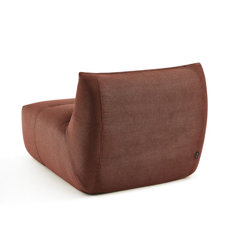 Chauffeuse PANTONE 1 place tissu bordeaux