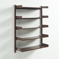Etagère murale PANTONE métal marron chocolat h80cm