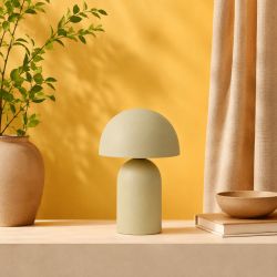 Lampe de table ZOE vert Ø23x35 cm