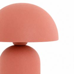 Lampe de table ZOE corail Ø23x35 cm