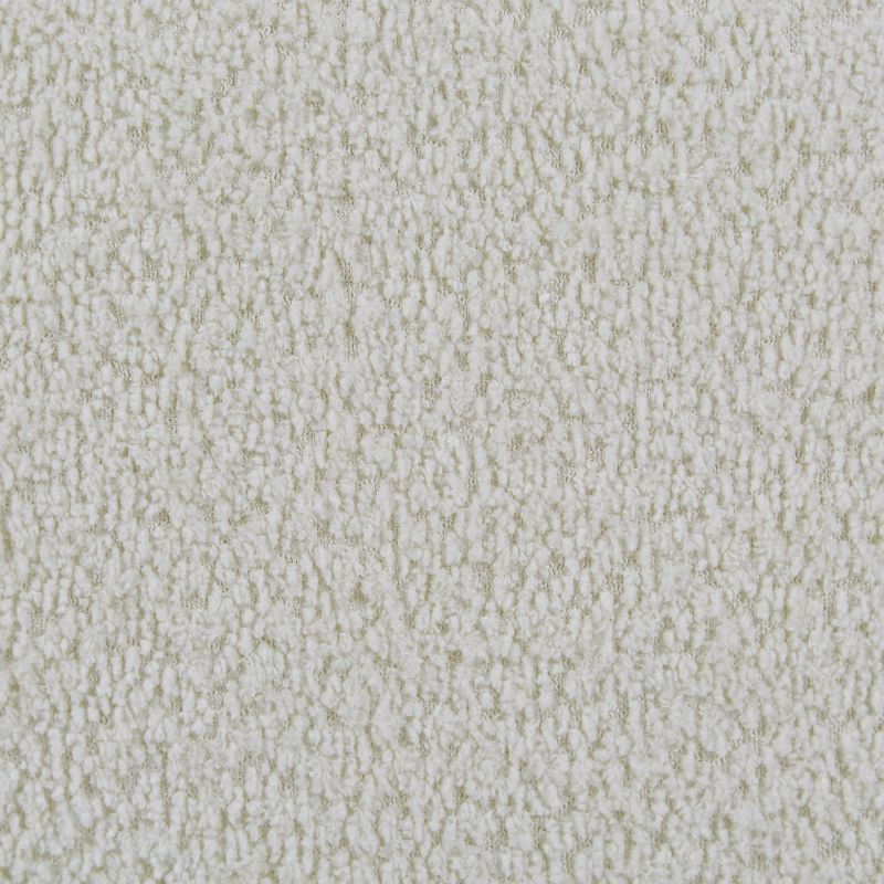 Canapé droit compressé JUPA 3 places tissu bouclette beige