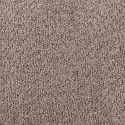 Canapé droit compressé et convertible CHIMA déplimousse 3 places tissu chenille marron