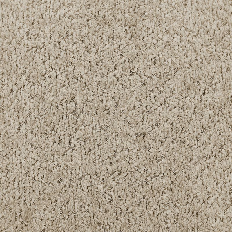 Canapé droit compressé et convertible CHIMA déplimousse 3 places tissu chenille taupe