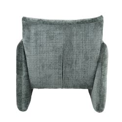 Fauteuil fixe GALATEA 1 place tissu vert