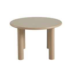 Table basse MARA effet laqué caramel