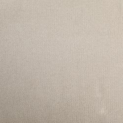 Lot de 2 tabourets CAYO tissu beige pied effet noyer